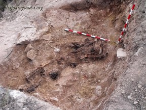 Figura 26. Final de la excavación del soldado nº 3.